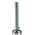 Bosch Rexroth M16 Thread Steel Adjustable Foot, 44mm 10mm Groove