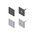 Bosch Rexroth Grey Polypropylene Cover Cap, 30 x 30 mm Strut Profile
