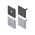 Bosch Rexroth Black Polypropylene Cover Cap, 40 x 40 mm Strut Profile