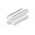 RS PRO Silver Aluminium, Anodized Profile Strut, 30 x 30 mm, 8mm Groove, 1m Length