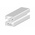RS PRO Silver Aluminium, Anodized Profile Strut, 30 x 30 mm, 8mm Groove, 2m Length