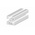 RS PRO Silver Aluminium, Anodized Profile Strut, 30 x 30 mm, 8mm Groove, 2m Length