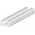 RS PRO Silver Aluminium, Anodized Profile Strut, 20 x 10 mm, 5mm Groove, 1m Length