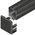Bosch Rexroth Black PP Cover Cap, 10mm 20 x 40 mm Strut Profile, 10mm Groove