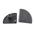 Bosch Rexroth Black Polypropylene End Cap, 30 mm Strut Profile, 8mm Groove