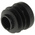 Rose+Krieger Black Round End Cap, 18 mm Strut Profile