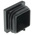 Rose+Krieger Black Square Tube Plug, 30mm 30 mm Strut Profile