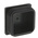 Rose+Krieger Black Square Tube Plug, 40mm 40 mm Strut Profile