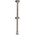 RS PRO Silver Malleable Iron Round Tube, 1100mm Length, Dia. 48.3mm