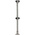 RS PRO Silver Malleable Iron Round Tube, 1100mm Length, Dia. 48.3mm
