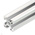 Bosch Rexroth Silver Aluminium Profile Strut, 20 x 20 mm, 6mm Groove, 3000mm Length