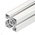 Bosch Rexroth Silver Aluminium Profile Strut, 45 x 45 mm, 10mm Groove, 1000mm Length