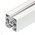 Bosch Rexroth Silver Aluminium Profile Strut, 45 x 45 mm, 10mm Groove, 1000mm Length