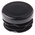 RS PRO Black Round Tube Plug