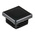 RS PRO Black Square Tube Plug, 30mm