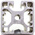 RS PRO Silver Aluminium Profile Strut, 30 x 30 mm, 6mm Groove, 2000mm Length