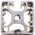 RS PRO Silver Aluminium Profile Strut, 40 x 40 mm, 8mm Groove, 2000mm Length