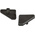RS PRO Black End Cap, 30 x 30R Strut Profile, 6mm Groove