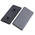 RS PRO Black End Cap, 40 x 80 mm Strut Profile, 8mm Groove
