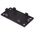 RS PRO Black End Cap, 40 x 80 mm Strut Profile, 8mm Groove