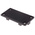 RS PRO Black End Cap, 40 x 80 mm Strut Profile, 8mm Groove
