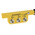 RS PRO ESD Earth Bonding Bracket With 10 mm Stud x 3