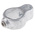 RS PRO Cast Iron Round Tube Gate Eye, 33.7mm OD