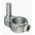 RS PRO Cast Iron Round Tube Gate Hinge, 48.3mm OD