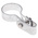 RS PRO Cast Iron Round Tube Panel Clip, 42.4mm OD