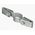 RS PRO Cast Iron Round Tube Panel Clip, 33.7mm OD
