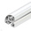 Bosch Rexroth Silver Aluminium Profile Strut, 45 x 45 mm, 10mm Groove, 1000mm Length