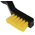 Flat Anti Static Brush, Nylon