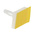 LCBSBM-4-01 ART, 6.4mm High Nylon PCB Support for 3.18mm PCB Hole, 12.7 x 12.7mm Base