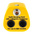 RS PRO ESD Earth Bonding Plug With 10 mm Stud, Banana Socket x 2