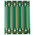 RS PRO 96 Way DIN 41612 Eurocard Backplane FR4 Double Sided 18.8HP With 20.32mm Connector Pitch