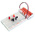 SBS-202, Breadboard Solderless Breadboard Kit 83 x 52 x 9mm