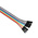 4128, 200mm Jumper Wire Breadboard Jumper Wire in Black, Blue, Brown, Green, Grey, Orange, Purple, Red, White, Yellow