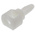 SRLCBS 6 01, 9.5mm High Nylon Snap Rivet Support for 4mm PCB Hole, 10.2mm Base