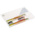 SKS-140, 5.08mm Insulated (PVC), Uninsulated (2.54 mm) Phosphor Bronze Breadboard Jumper Wire Kit in Blue, Brown,