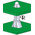 CRLCBSK-2-14-01 , 14mm High Nylon PCB Support Pillar for 4mm PCB Hole, 12.7mm Base