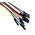 MIKROE-511, 150mm Insulated Breadboard Jumper Wire in Black, Blue, Brown, Green, Grey, Orange, Purple, Red, White,