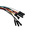 MIKROE-512, 150mm Insulated Breadboard Jumper Wire in Black, Blue, Brown, Green, Grey, Orange, Purple, Red, White,
