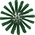 Vikan Green Bottle Brush, 160mm x 90mm