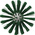 Vikan Green Bottle Brush, 170mm x 103mm