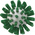 Vikan Green Bottle Brush, 140mm x 50mm
