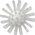 Vikan White Bottle Brush, 145mm x 63mm