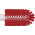 Vikan Red Bottle Brush, 155mm x 77mm