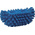 Vikan Hard Bristle Blue Scrubbing Brush, 40mm bristle length, Polyester bristle material