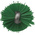 Vikan Green Bottle Brush, 200mm x 12mm