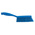 Vikan Medium Bristle Blue Scrubbing Brush, 50mm bristle length, Polyester bristle material